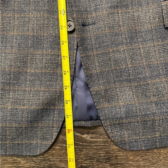 NWT Brooks Brothers Regent Fit Blue and Tan Blazer - Picture 5 of 9